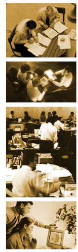 Nucleus consultants at work with clients.