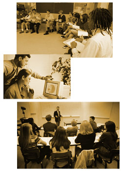 Staff working on various human services consultancy projects